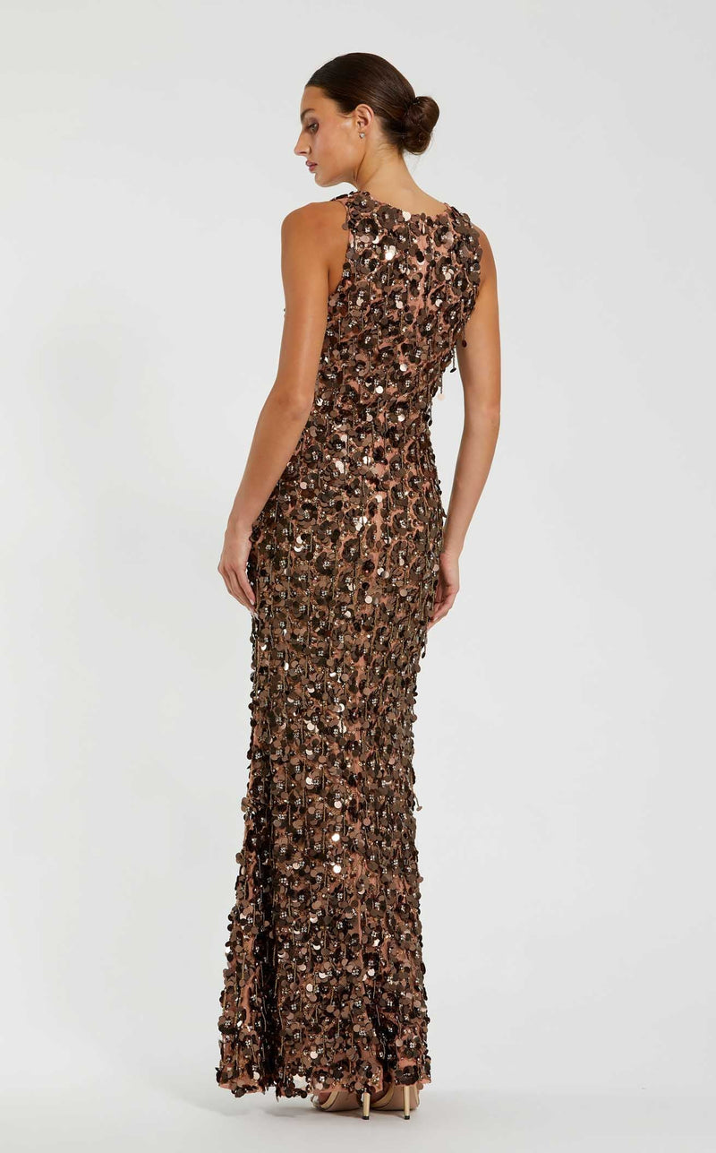Mac Duggal 10079 Bronze