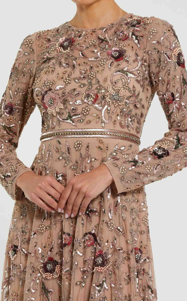 Mac Duggal 10093 Mocha