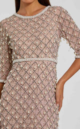 Mac Duggal 10099 Light Rose