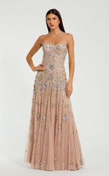 Mac Duggal 10100 Light Rose