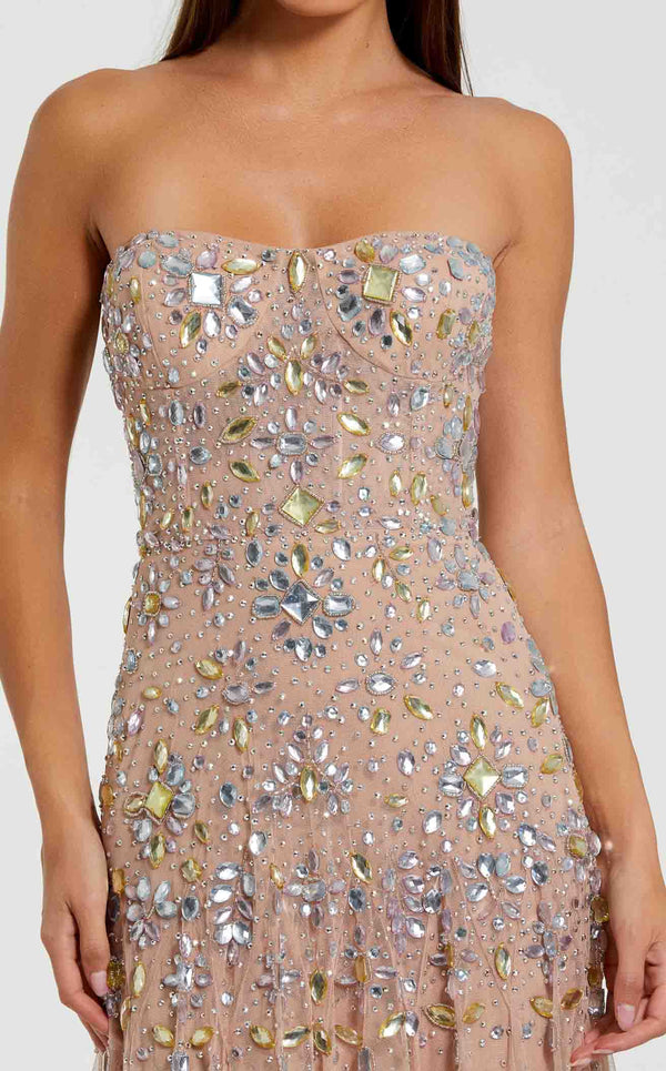 Mac Duggal 10100 Light Rose