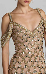 Mac Duggal 10139 Gold