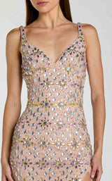 Mac Duggal 10155 Light Rose