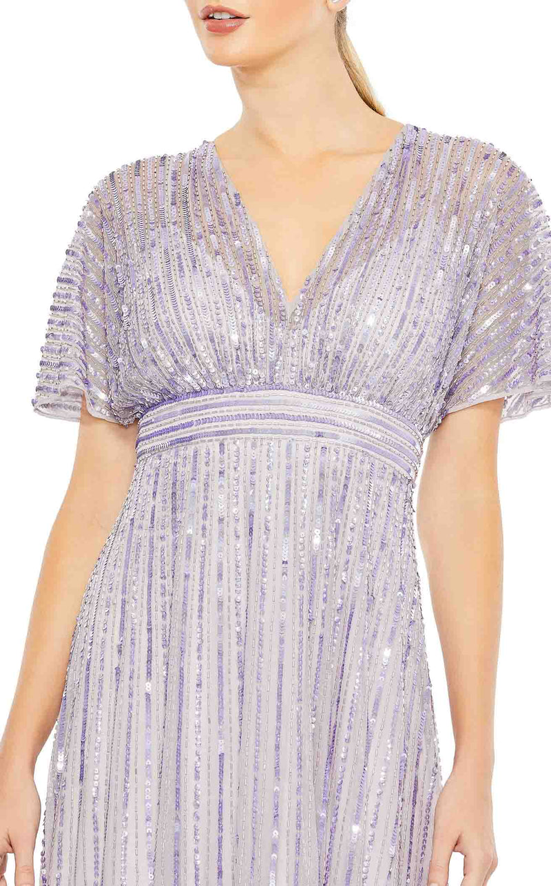 Mac Duggal 10868 Lavender