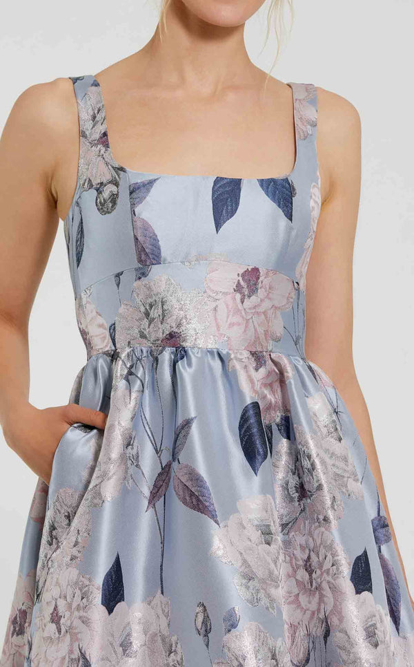 Mac Duggal 11826 Blue Multi