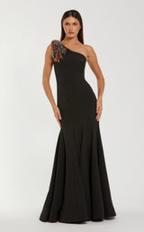 Mac Duggal 11843 Black Multi