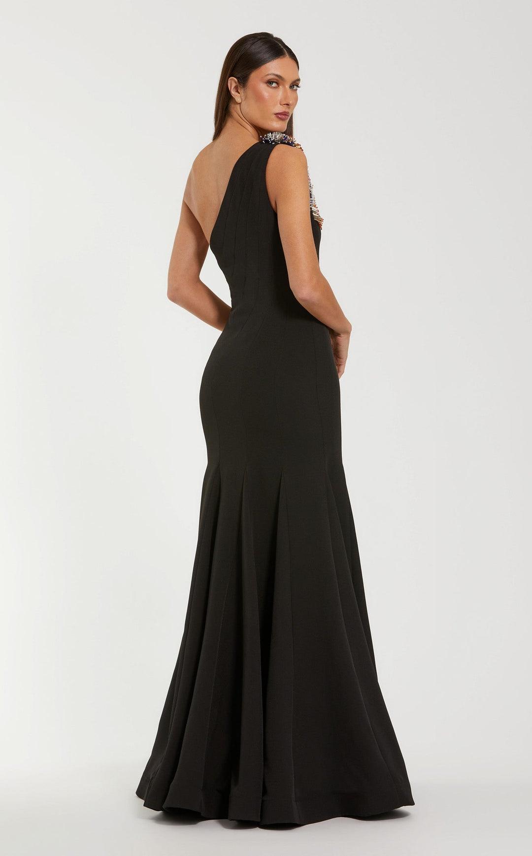 Mac Duggal 11843 Black Multi