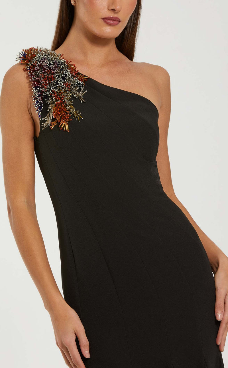 Mac Duggal 11843 Black Multi