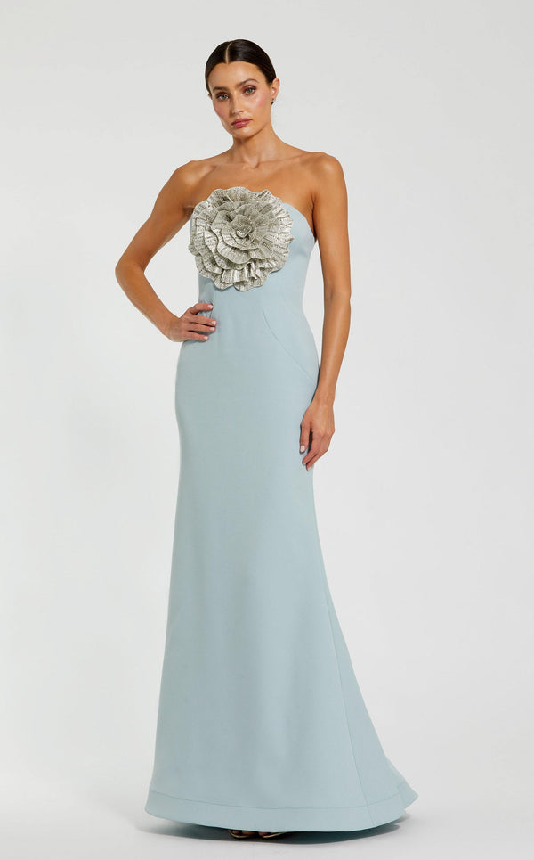 Mac Duggal 11855 Powder Blue