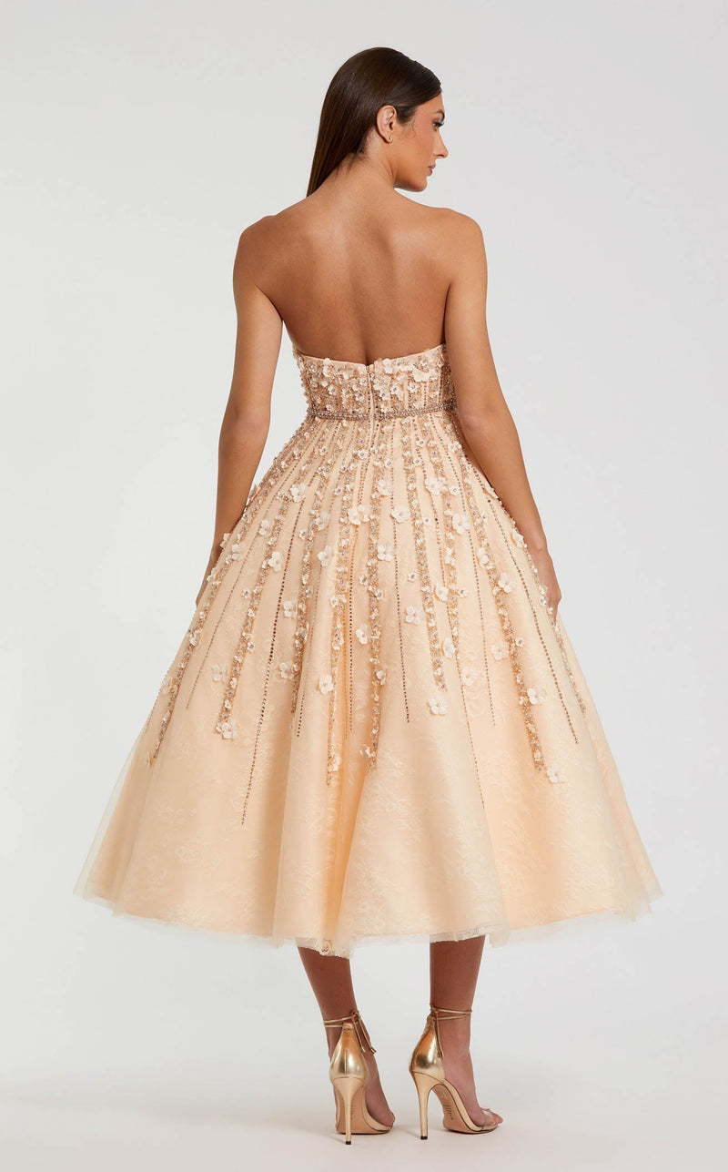 Mac Duggal 11865 Champagne