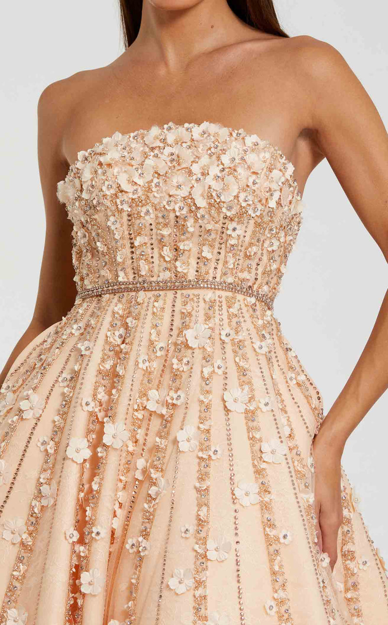 Mac Duggal 11865 Champagne