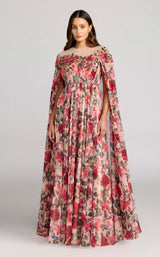 Mac Duggal 11907 Rose-Multi
