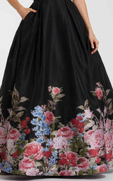 Mac Duggal 11970 Black Multi