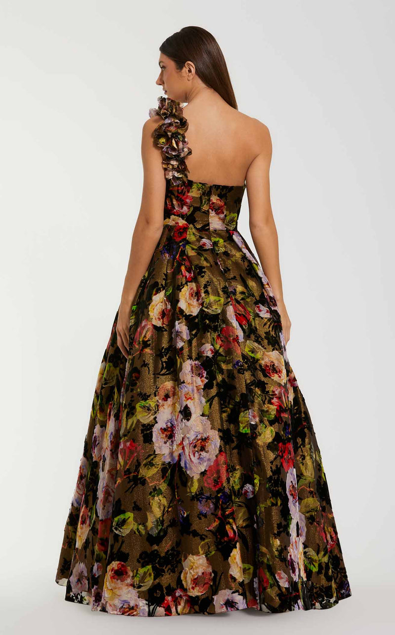 Mac Duggal 11979 Black Multi