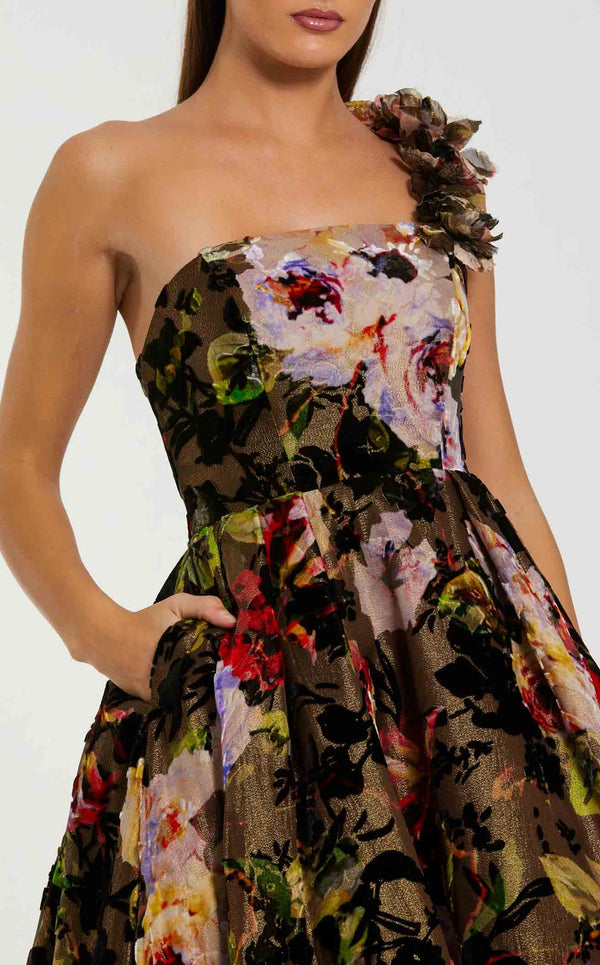 Mac Duggal 11979 Black Multi