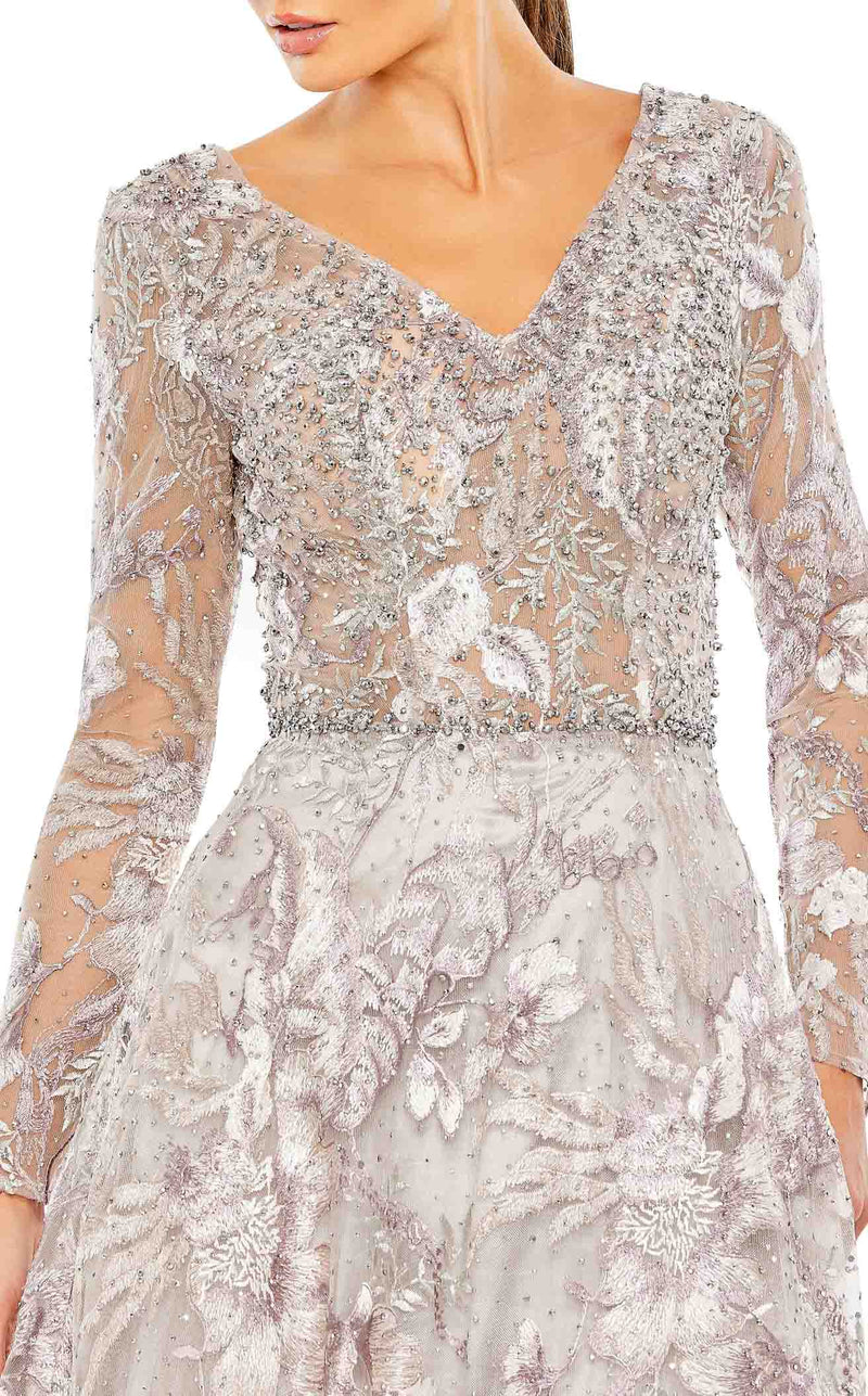 Mac Duggal 20214 Vintage-Lilac