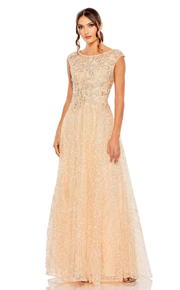 Mac Duggal 20501 Peach