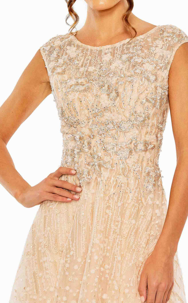 Mac Duggal 20501 Peach