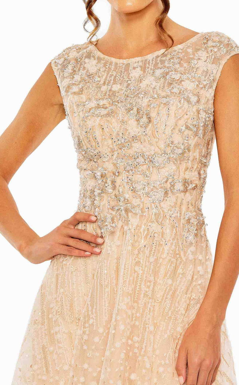 Mac Duggal 20501 Peach