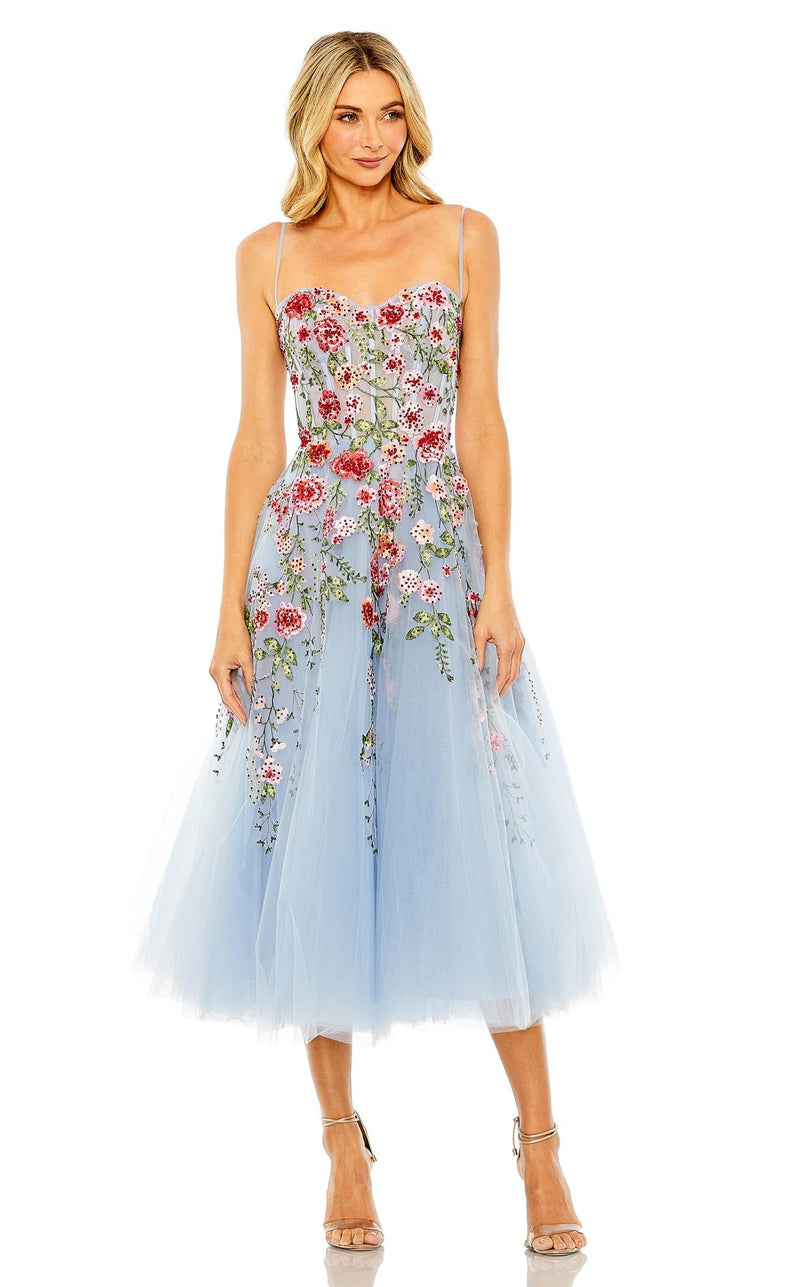 Mac Duggal 20651 Prom Dress - Nude Multi | NewYorkDress Mac Duggal 20651 Prom Dress - Nude Multi | NewYorkDress