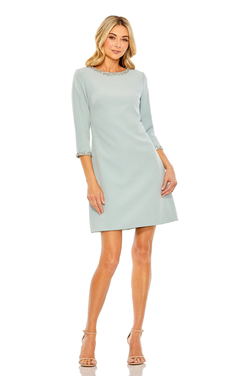 Mac Duggal 20697 Seafoam