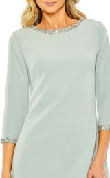 Mac Duggal 20697 Seafoam