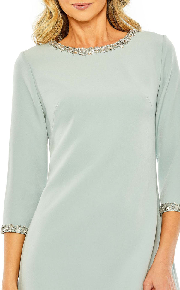 Mac Duggal 20697 Seafoam