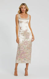 Mac Duggal 20725 Champagne Multi