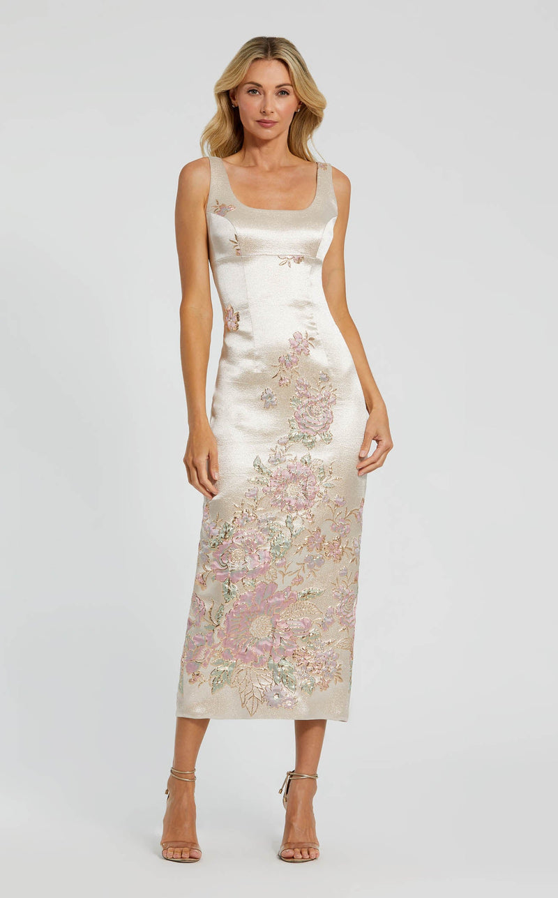 Mac Duggal 20725 Champagne Multi