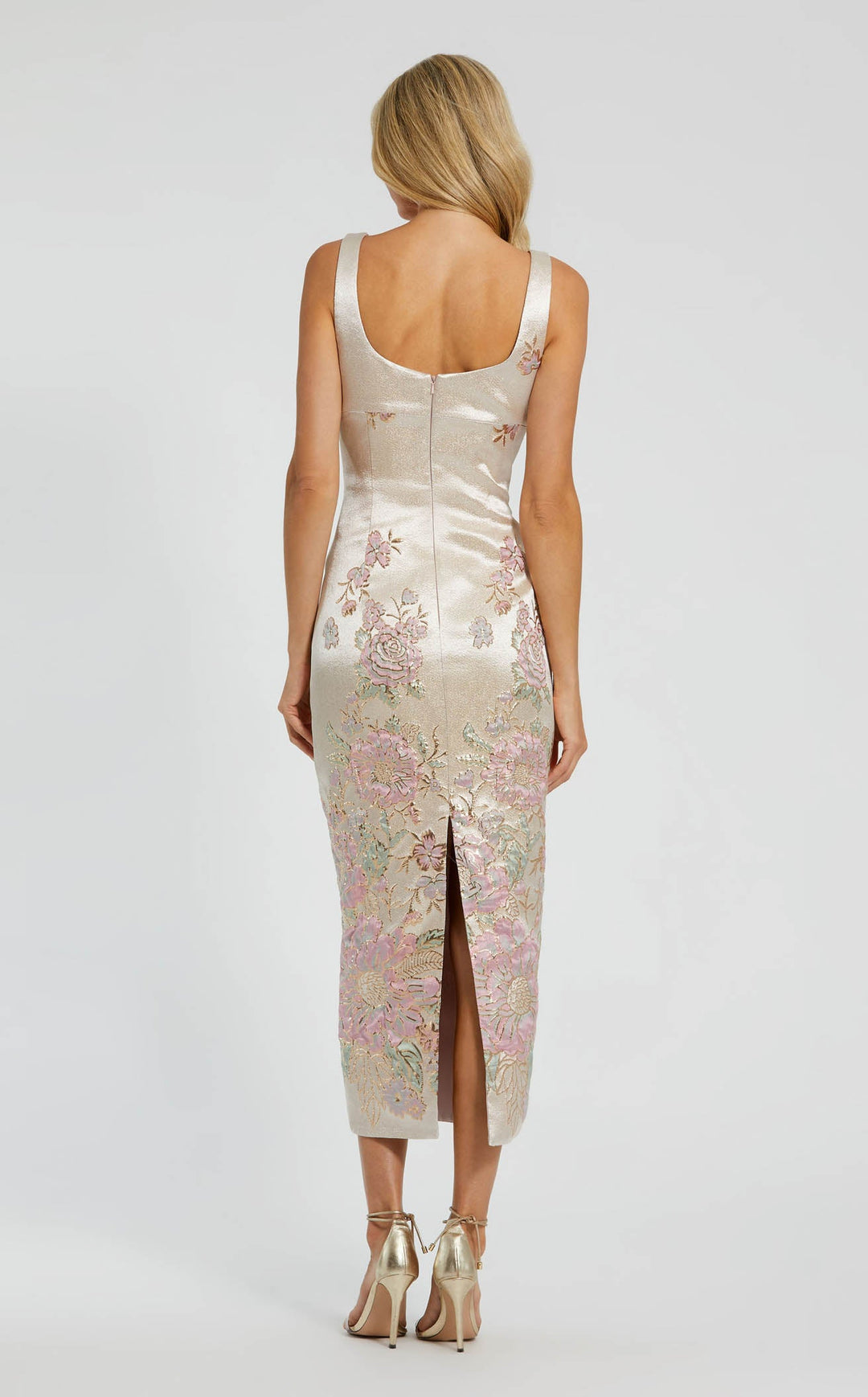 Mac Duggal 20725 Champagne Multi