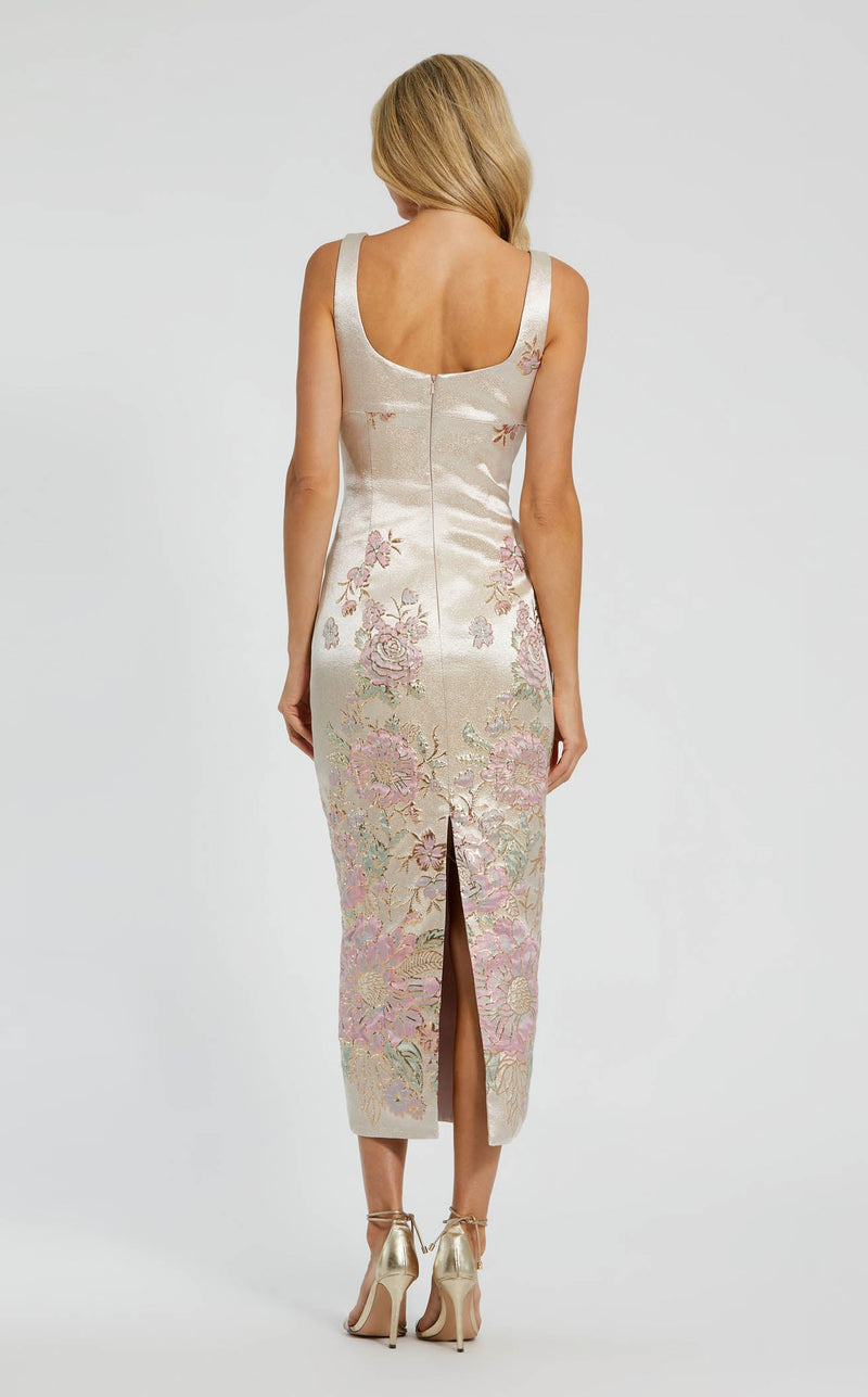 Mac Duggal 20725 Champagne Multi