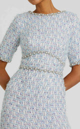 Mac Duggal 20806 Blue Multi