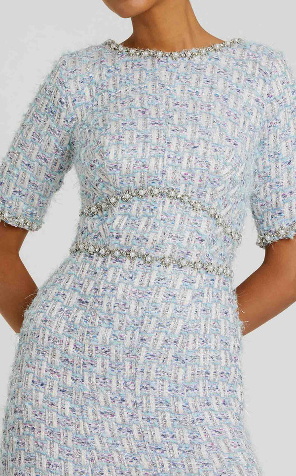 Mac Duggal 20806 Blue Multi