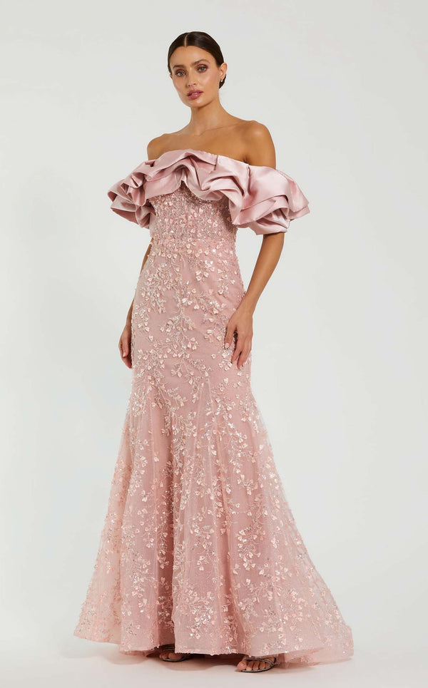 Mac Duggal 21033 Rose