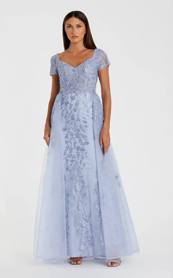 Mac Duggal 21035 Powder Blue