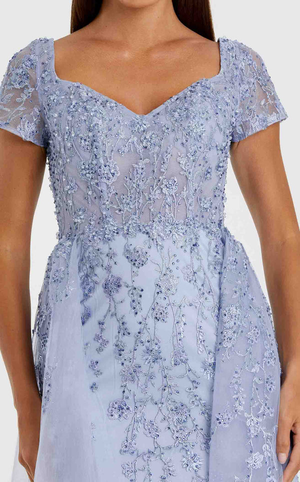 Mac Duggal 21035 Powder Blue