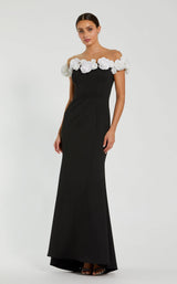 Mac Duggal 21041 Black-Cream
