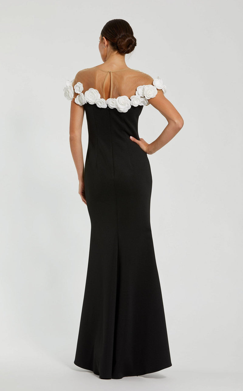 Mac Duggal 21041 Black-Cream