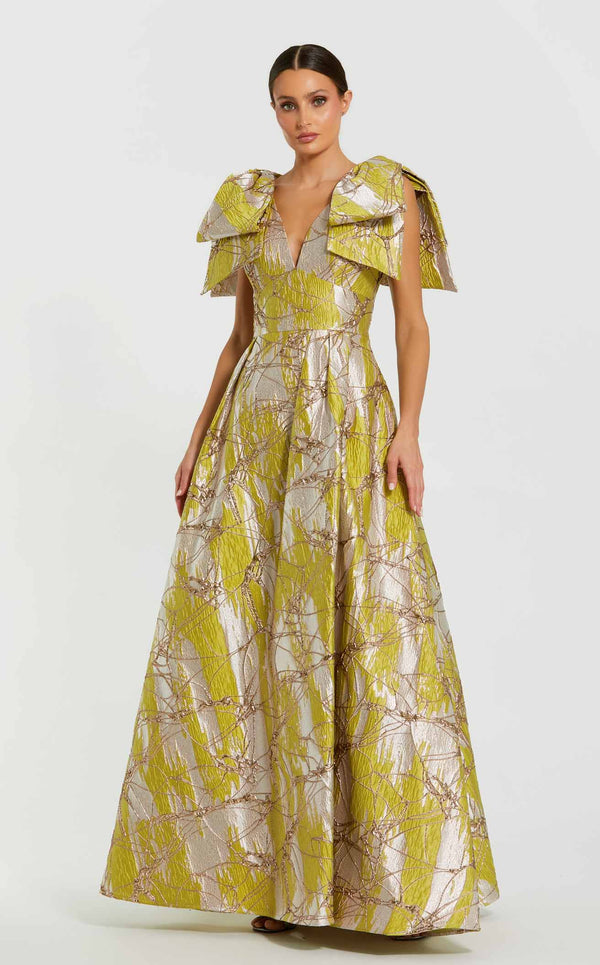 Mac Duggal 21053 Lime