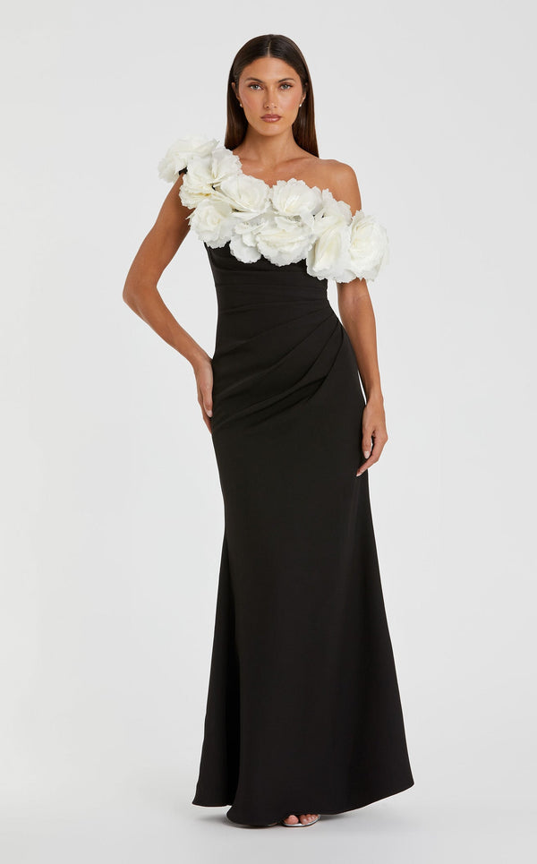 Mac Duggal 21079 Black/Cream