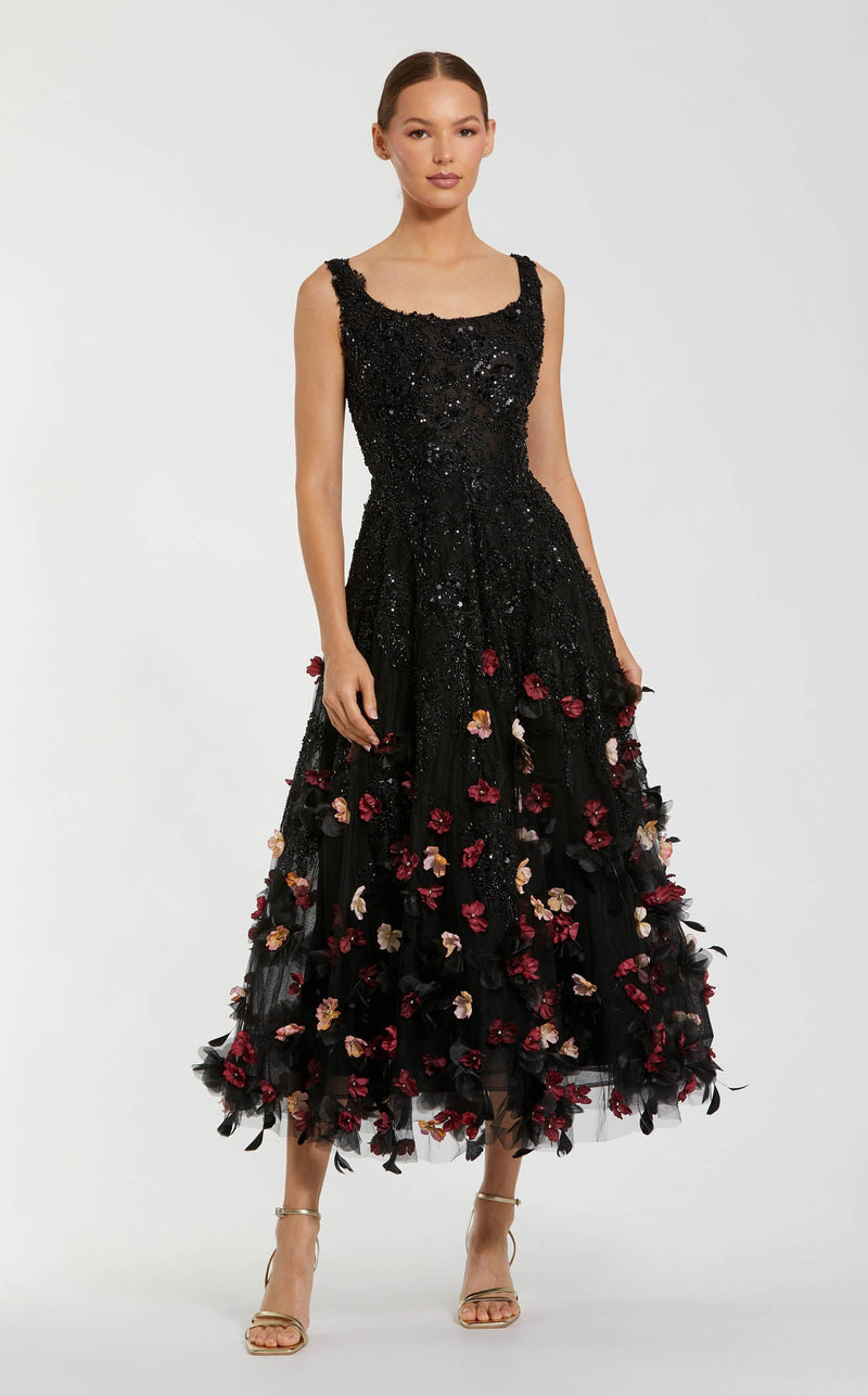 Mac Duggal 21085 Black Multi