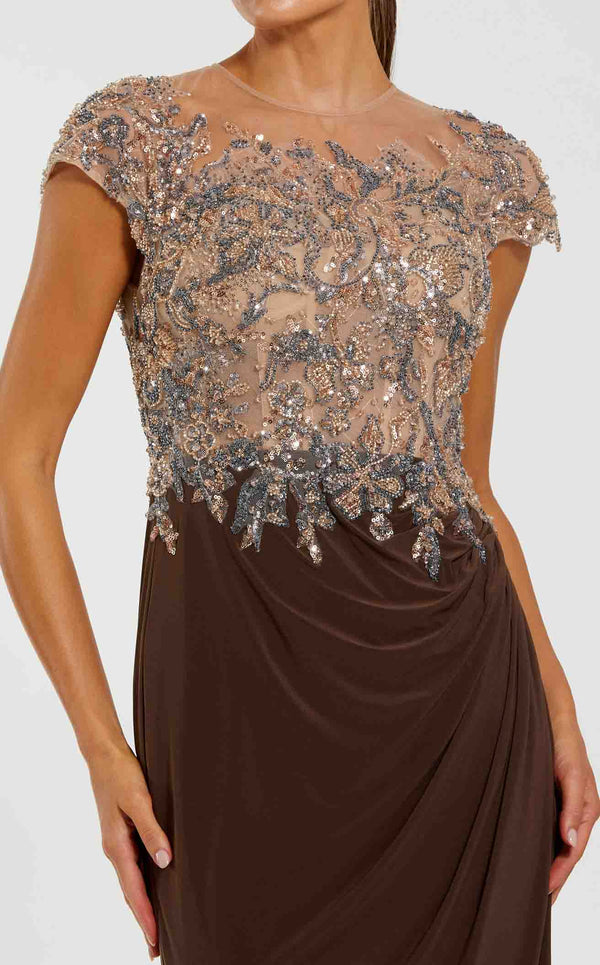 Mac Duggal 21100 Chocolate