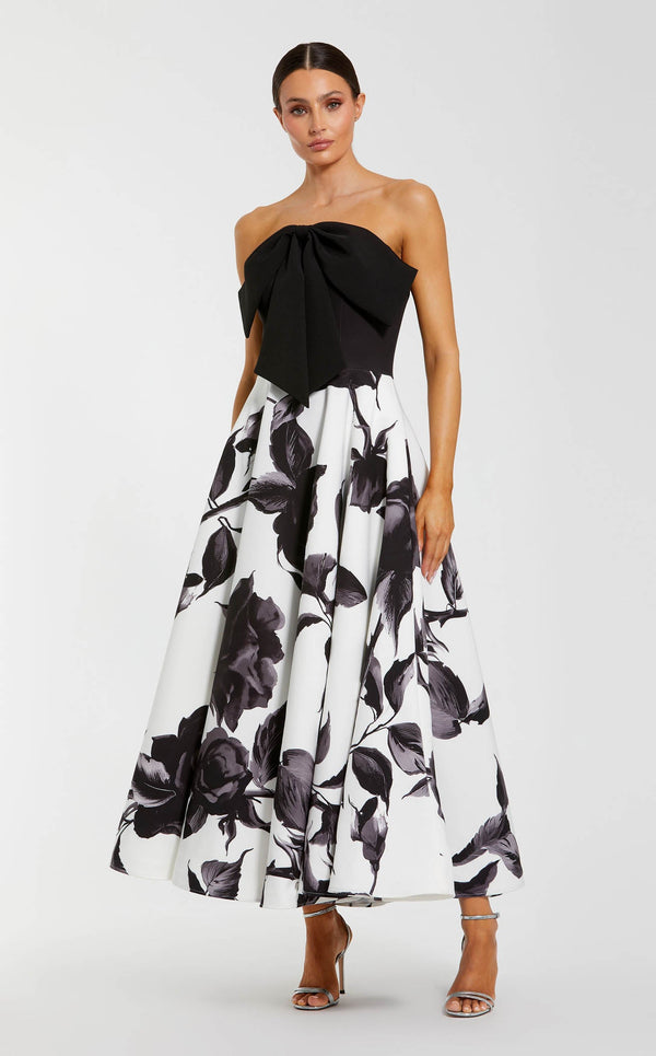 Mac Duggal 21151 Black Multi