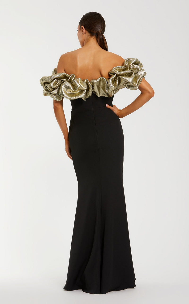Mac Duggal 21157 Black/Gold