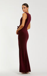 Mac Duggal 21163 Burgundy