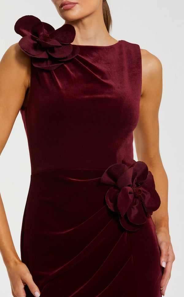 Mac Duggal 21163 Burgundy