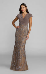 Mac Duggal 21291 Taupe-Multi