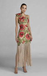 Mac Duggal 21303 Nude-Multi
