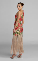 Mac Duggal 21303 Nude-Multi