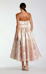 Mac Duggal 21372 Champagne Multi